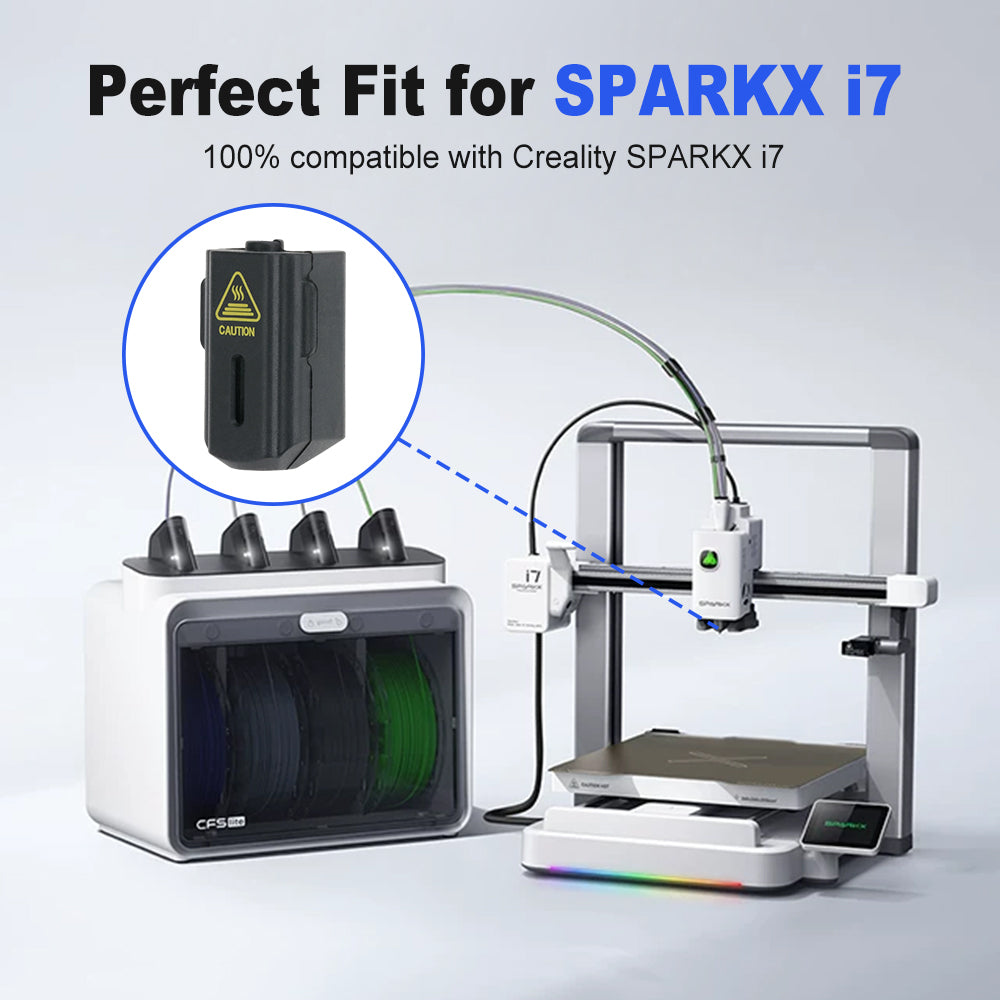Hotend Silicone Sock for Creality SPARKX I7 Heat Resistant Nozzle Cover Silicone Sleeve 3D Printer Accessories