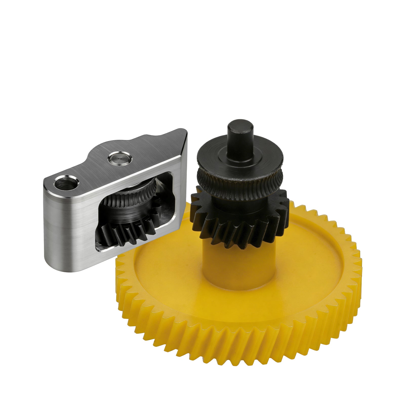 Upgraded Hardened Steel Extruder Gear for Bambu Lab P2S, High Strength Wear-Resistant Extruder Drive Gear Kit