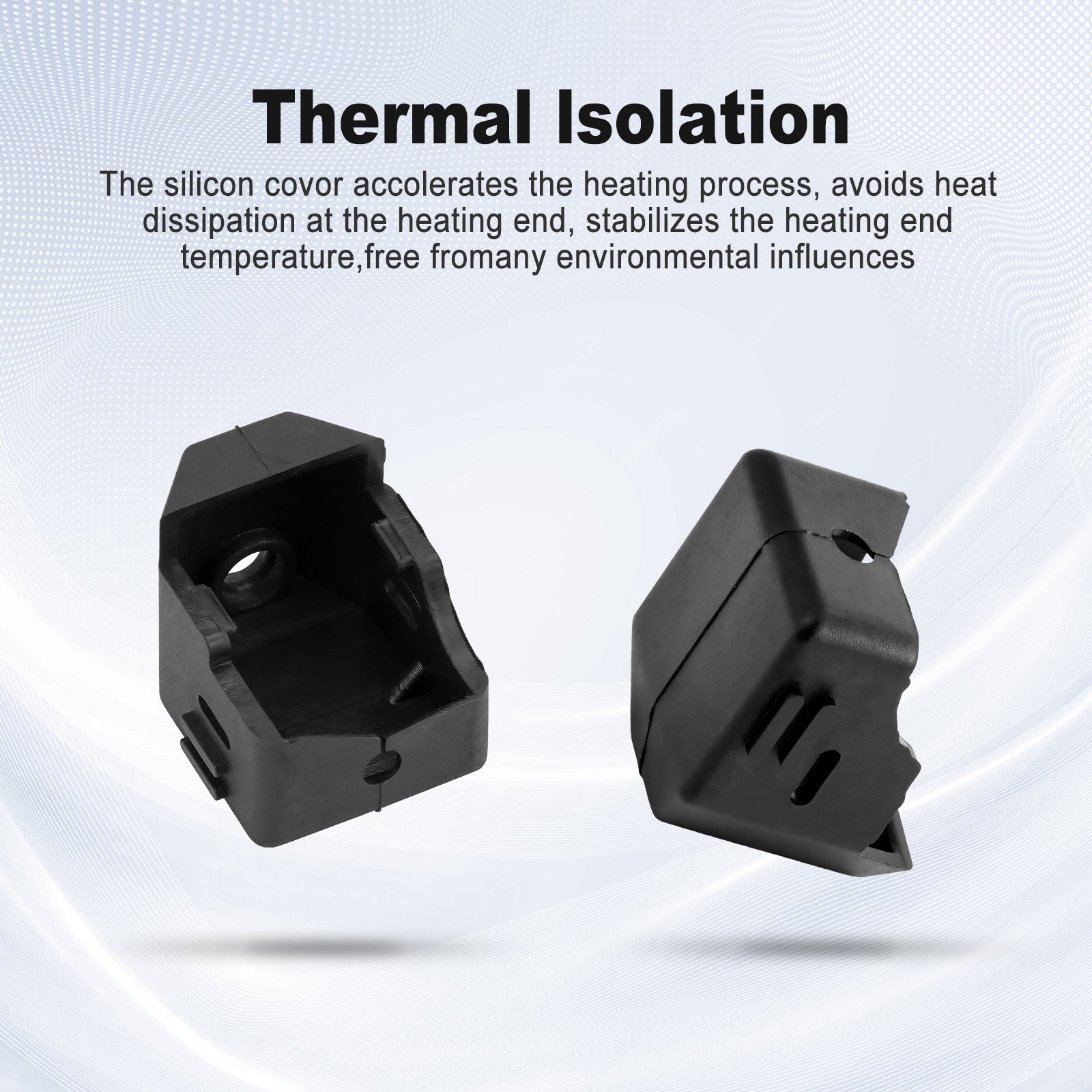 Silicone Sock for Anycubic Kobra X Hotend – Heat Resistant Nozzle Cover for Stable Printing