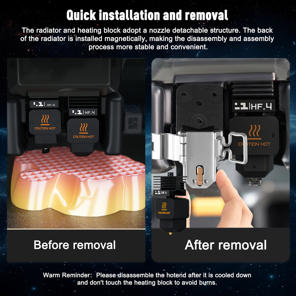 Upgrade TcnCoat for Bambu Lab P2S H2D H2S Hotend Super Flow Bambulab Nozzle 0.4 0.6 0.8 Hot End Quality Assurance Accessories