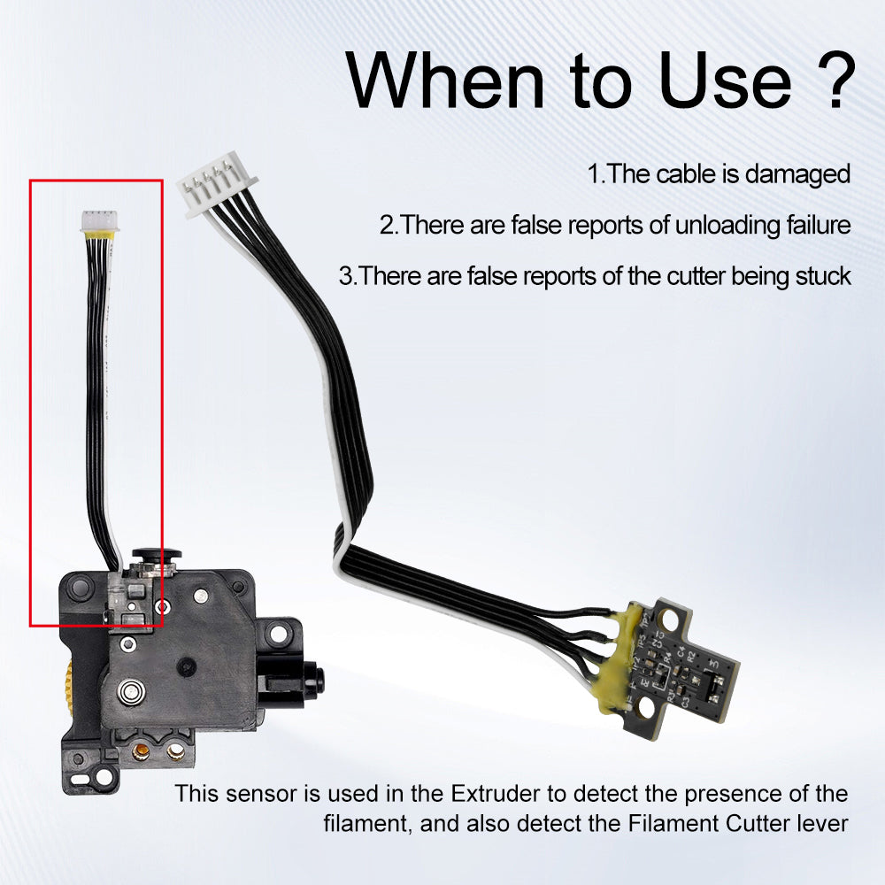 Filament Sensor Hall Switch Replacement for Bambu Lab X1 / X1C