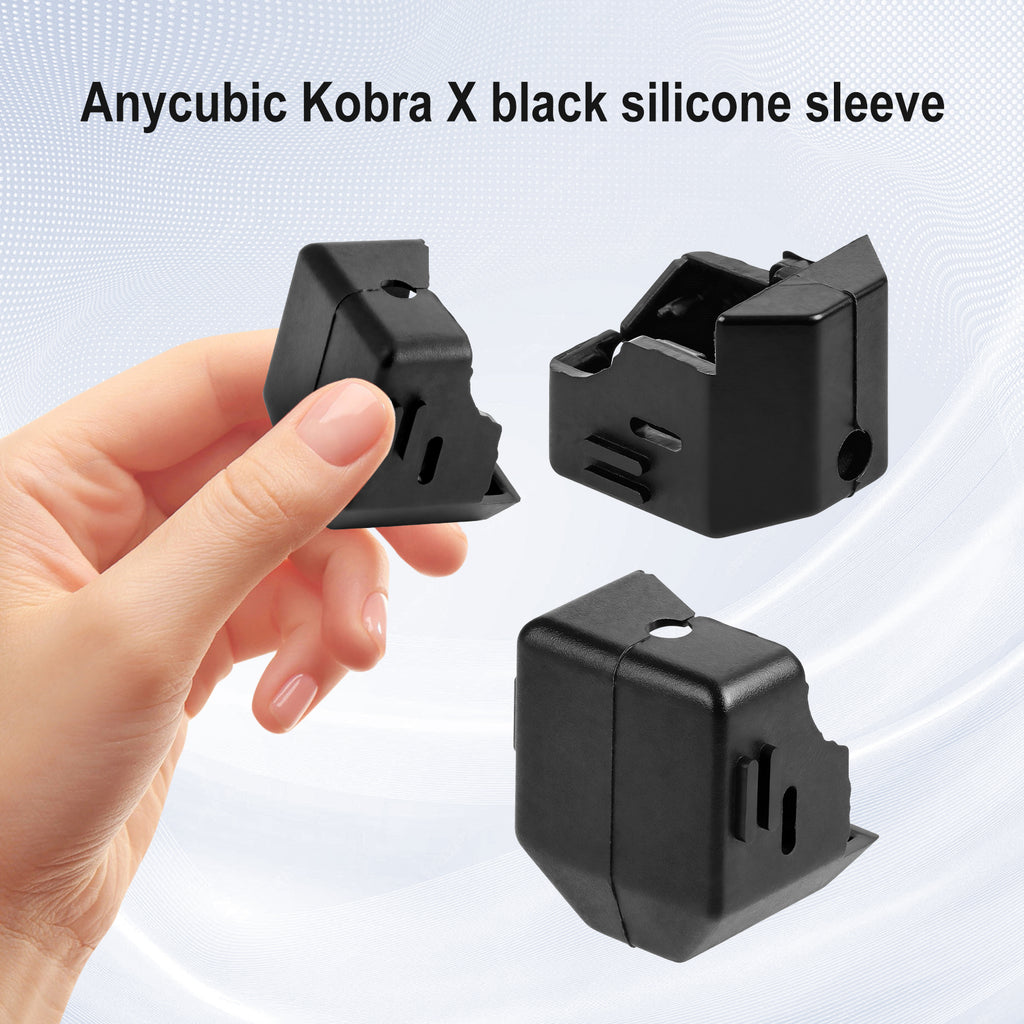 Silicone Sock for Anycubic Kobra X Hotend – Heat Resistant Nozzle Cover for Stable Printing