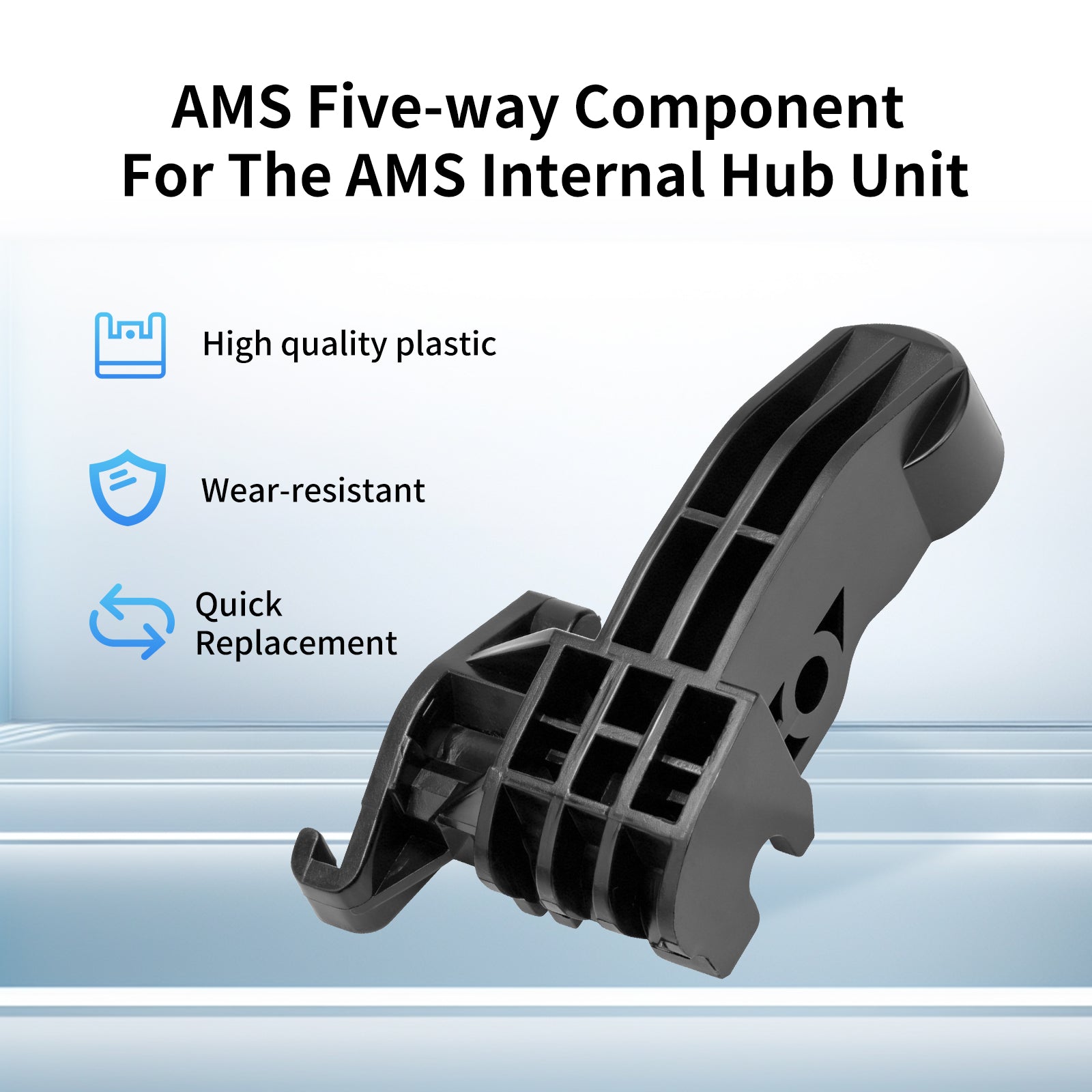 Five-way Component 1st Gen Spring Plunger for Bambu Lab AMS Internal Hub Unit