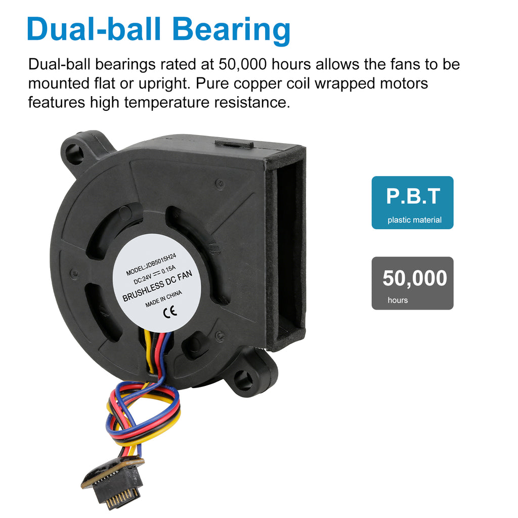 P1 Series 5015 Cooling Blower Fan for Bambu Lab P1P P1S