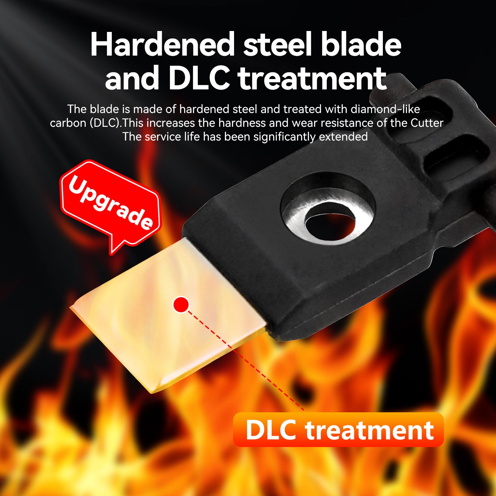 High-Quality Injection Molded Cutter Blade for Bambu Lab X1 / P1 / A1 / A1 Mini