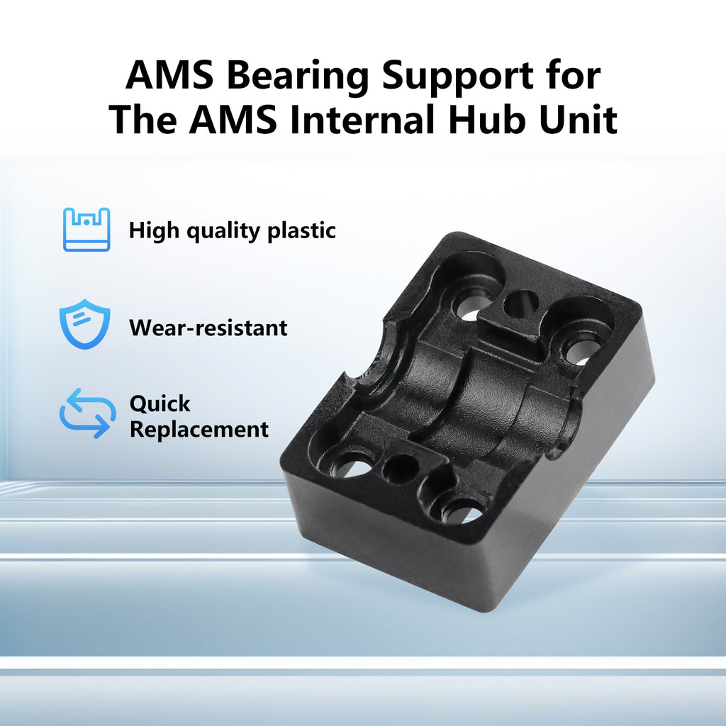 AMS Five-Way Bearing Support Bracket for Bambu Lab AMS Internal Hub Unit