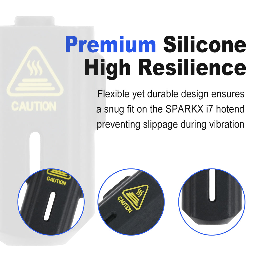 Hotend Silicone Sock for Creality SPARKX I7 Heat Resistant Nozzle Cover Silicone Sleeve 3D Printer Accessories