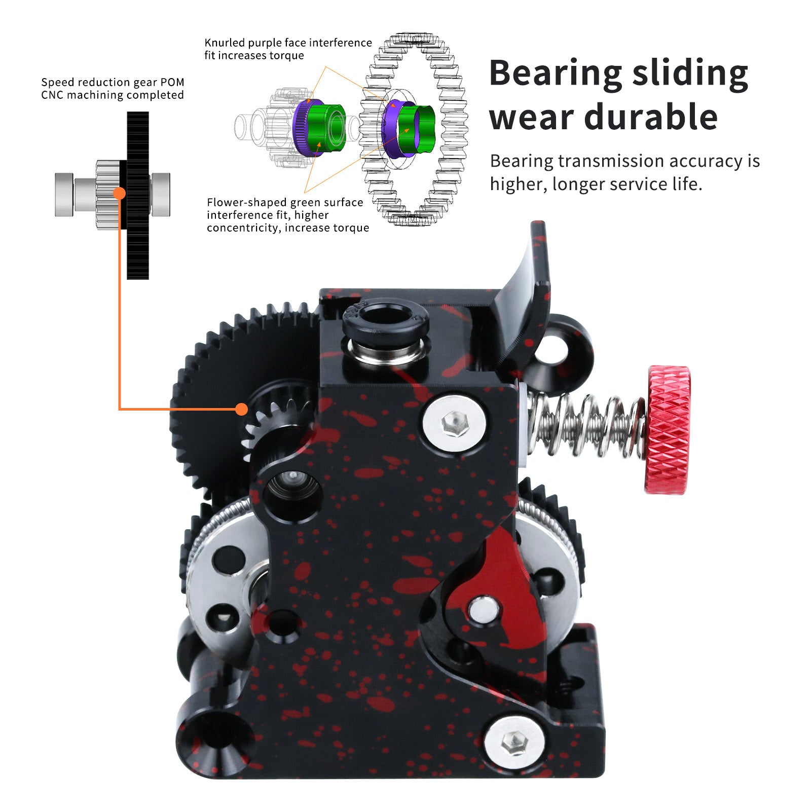 HGX Large Gear Helical Tooth Extruder