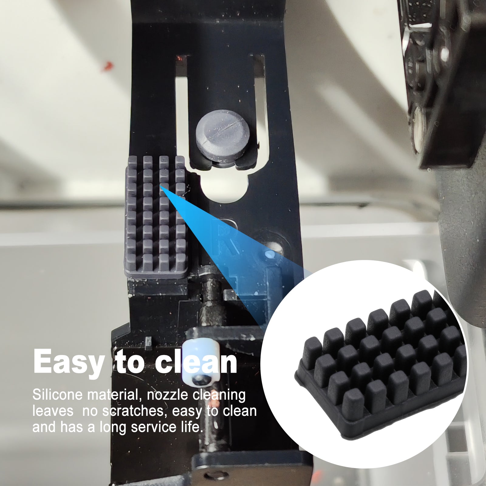 Silicone Cleaning Brush for Snapmaker U1 – Efficient Cleaning Tool for 3D Printers