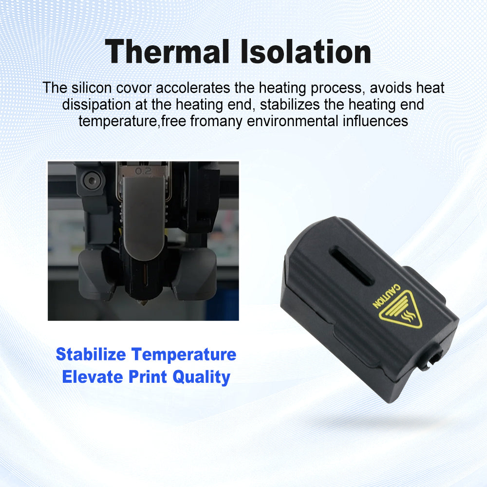 Hotend Silicone Sock for Creality SPARKX I7 Heat Resistant Nozzle Cover Silicone Sleeve 3D Printer Accessories