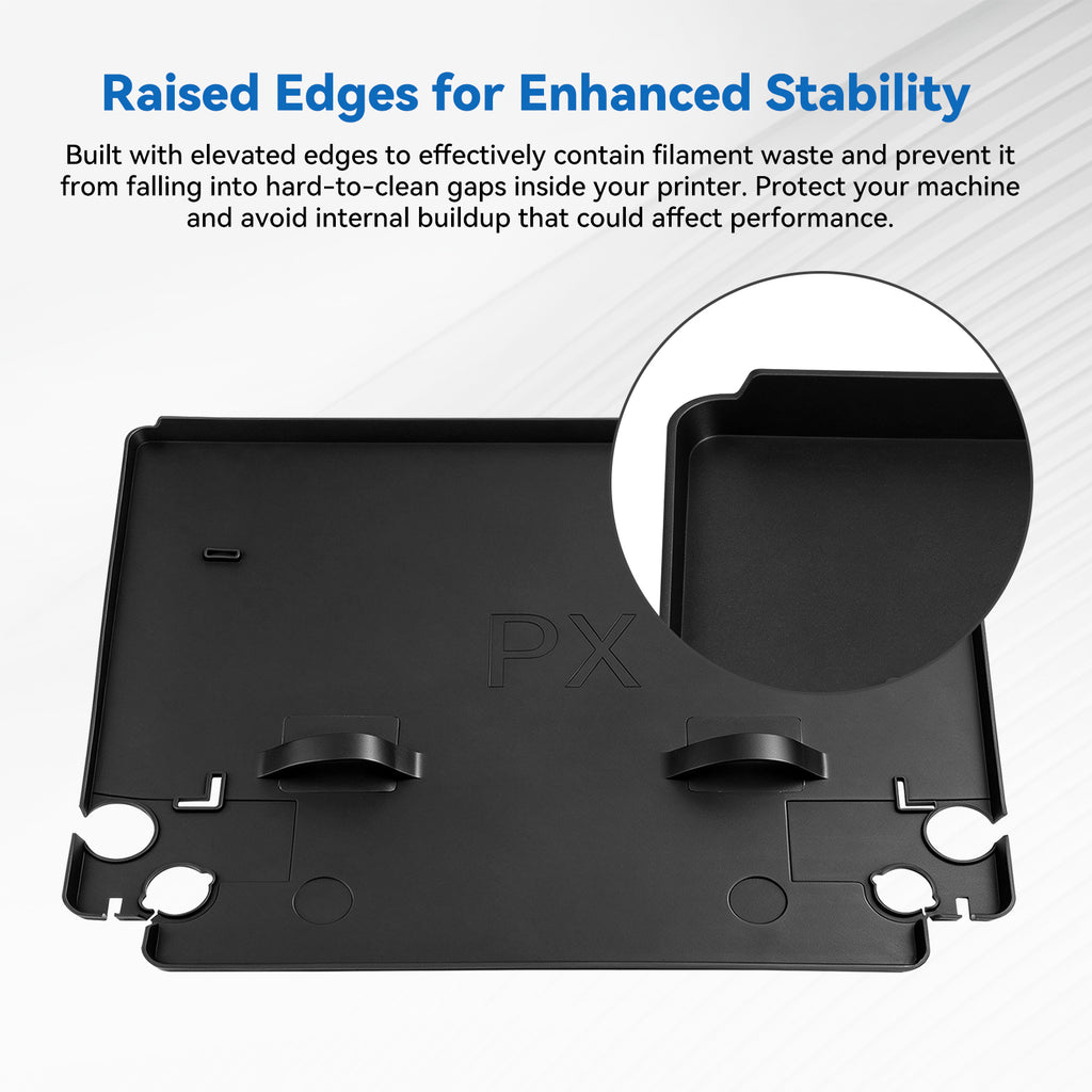 Silicone Waste Pad for Bambu Lab X1 X1C P1P P1S 3D Printer – Heat Resistant Purge Waste Collector Pad