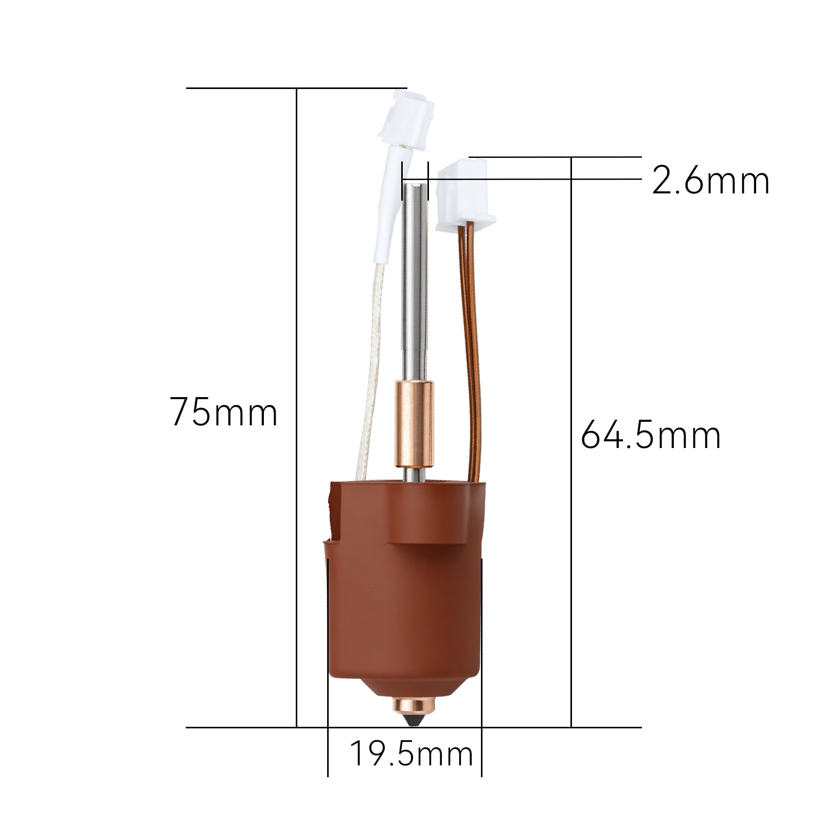 Ceramic Hotend Kit for Creality K1C 3D Printer – High Temperature Resistant, Fast Heating & Stable Extrusion