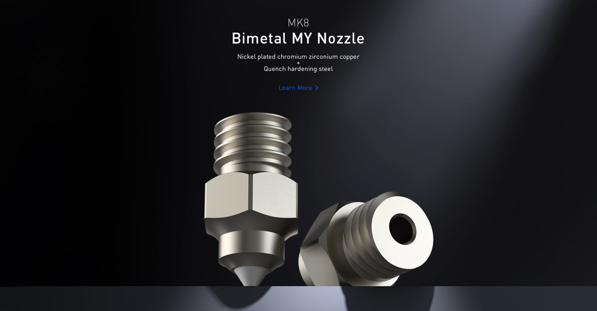 Bimetallic MK8 nozzle